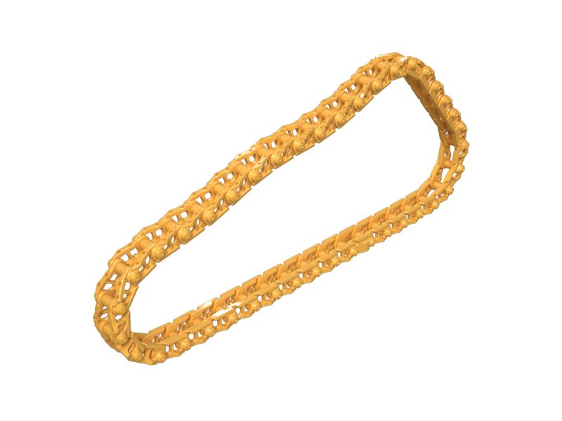 Звено гусеничной ленты в сборе