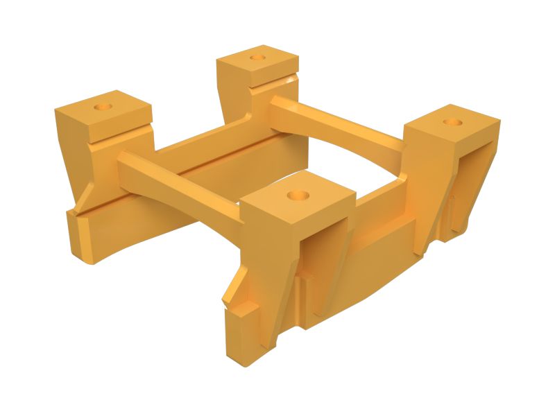 608-0876: Ограждение направляющей гусеничной ленты длиной 443 мм