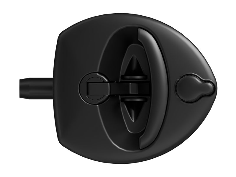 Дверная защелка с Т-образной ручкой