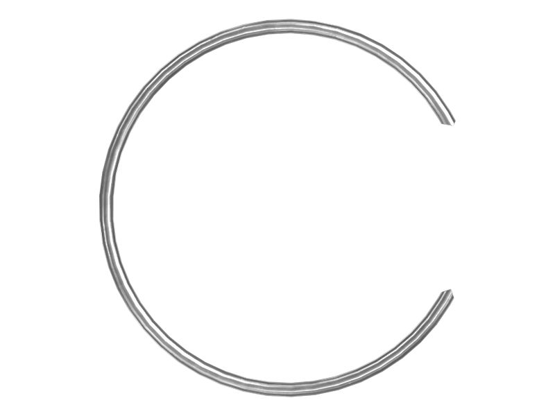 390-4157: 81mm Inner Diameter Retaining Ring 3904157 купить