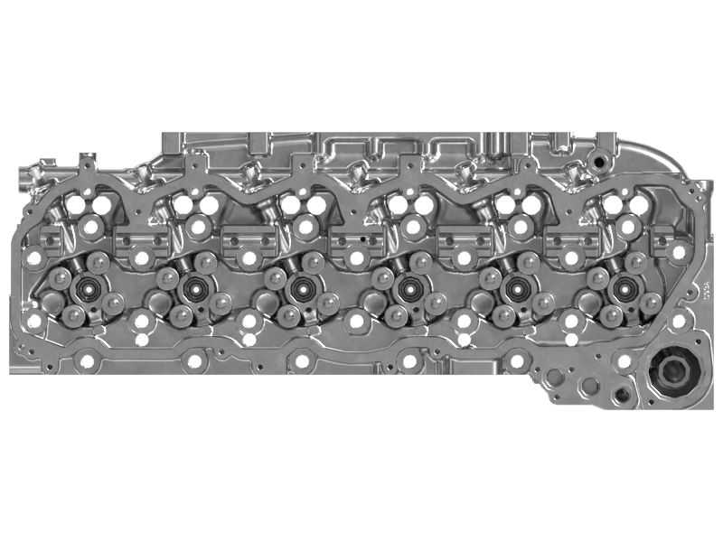 Головка блока цилиндров двигателя