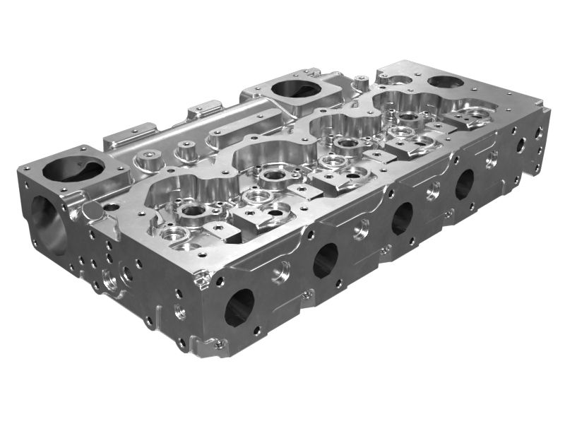 ГОЛОВКА БЛОКА ЦИЛИНДРОВ В СБОРЕ