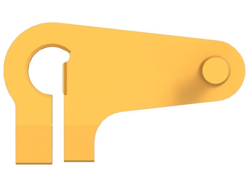 Рычаг регулятора оборотов в сборе