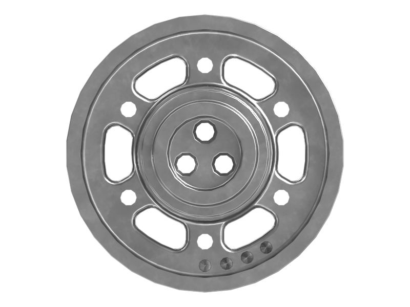 Шкив коленчатого вала с 8 канавками