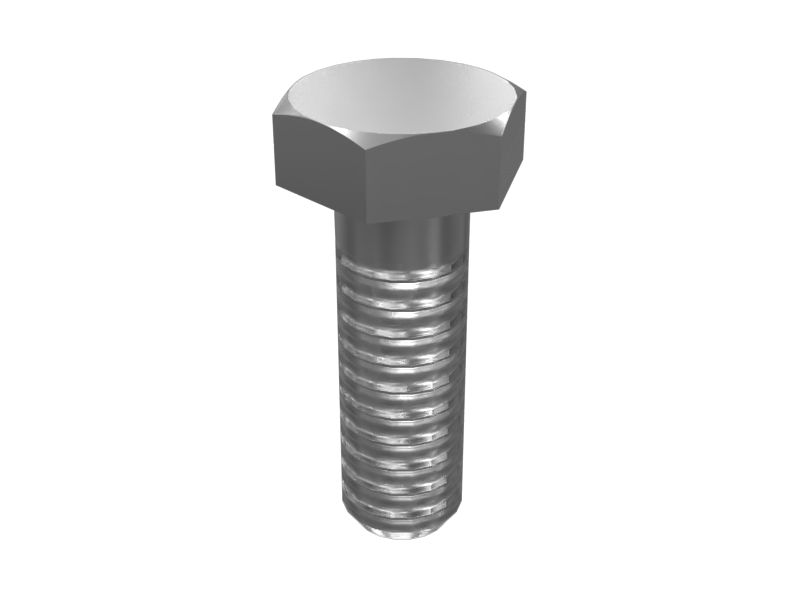 470-3799: Болт с шестигранной головкой, M10-1,5 30 мм