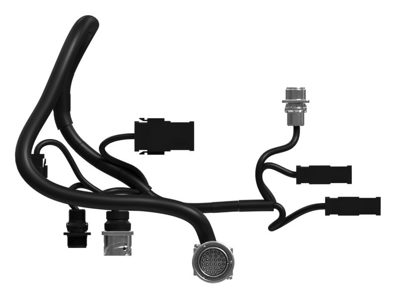 Жгут проводов торцевой двери