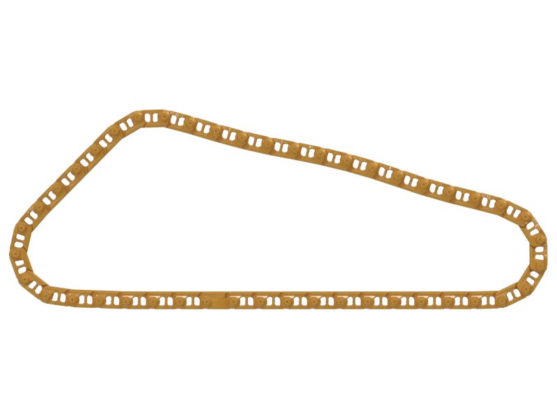 Звено гусеничной ленты в сборе