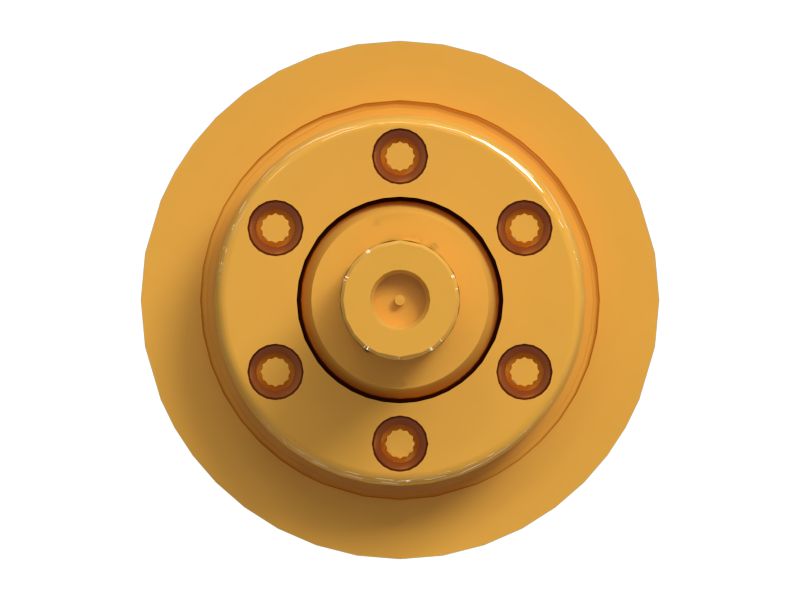 Опорный каток гусеничной ленты