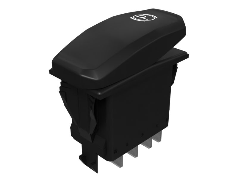 524-7921: Кулисный переключатель стояночного тормоза 28 В