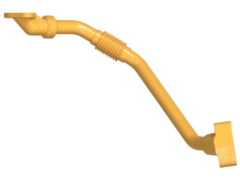 Трубка для слива масла из турбонагнетателя