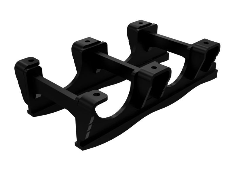 ОГРАЖДЕНИЕ ГУСЕНИЧНОЙ ЛЕНТЫ В СБОРЕ