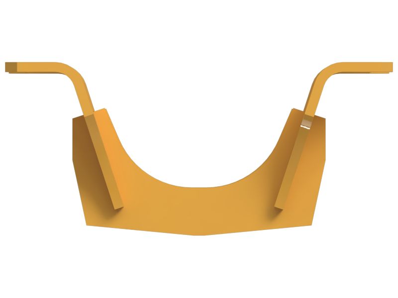 Ограждение направляющей гусеничной ленты ходовой части