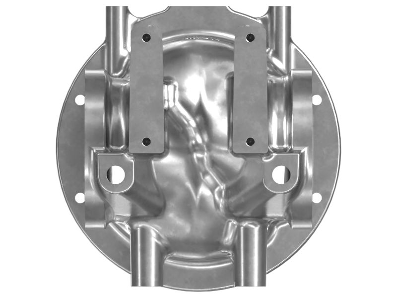 Выпускной коленчатый патрубок