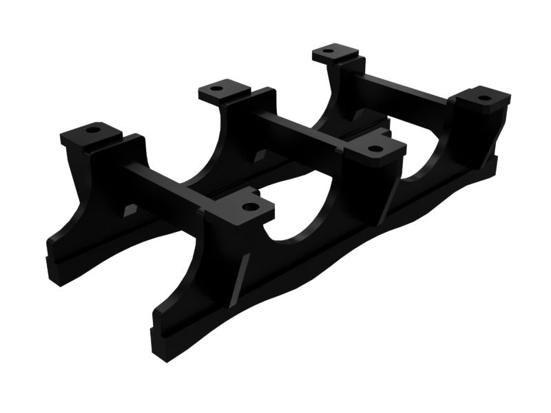 ОГРАЖДЕНИЕ ГУСЕНИЧНОЙ ЛЕНТЫ В СБОРЕ