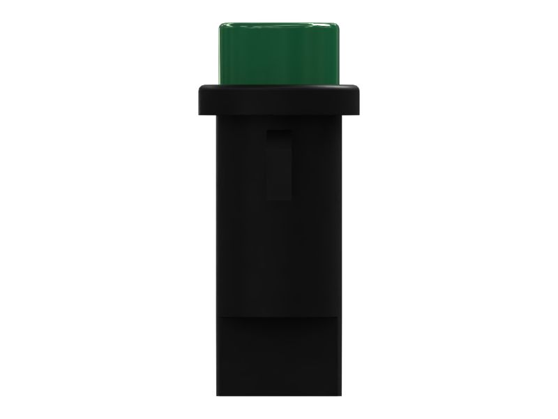 Лампа зеленая