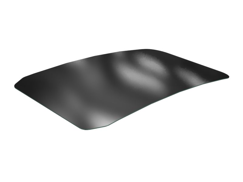 Ветровое стекло со стеклоочистителем