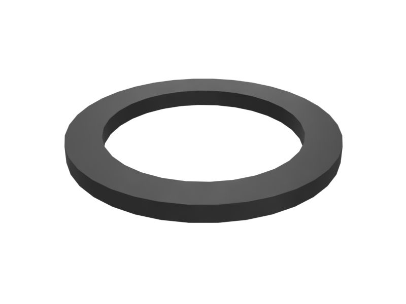 Круглая прокладка, толщина 2 мм