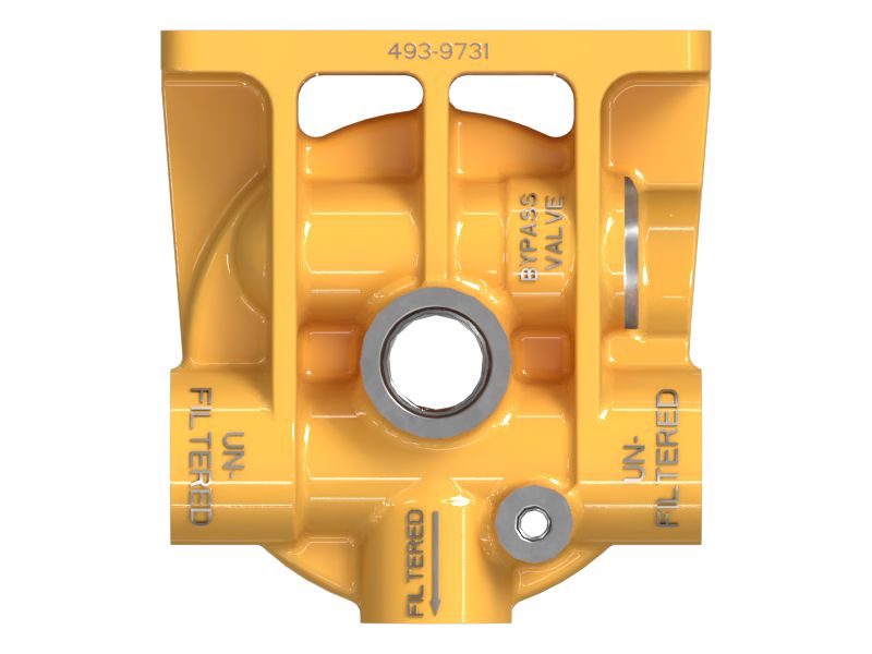 Основание масляного фильтра двигателя