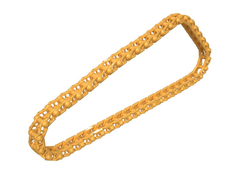 Звено гусеничной ленты в сборе