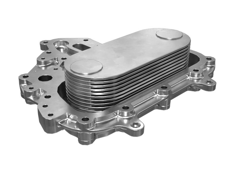 Маслоохладитель двигателя