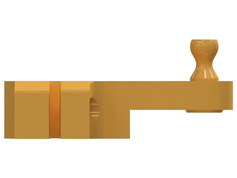 Рычаг регулятора оборотов в сборе