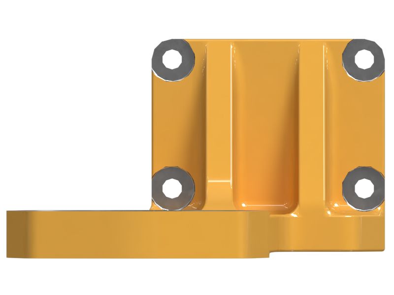 Правосторонняя коленчатая опорная втулка