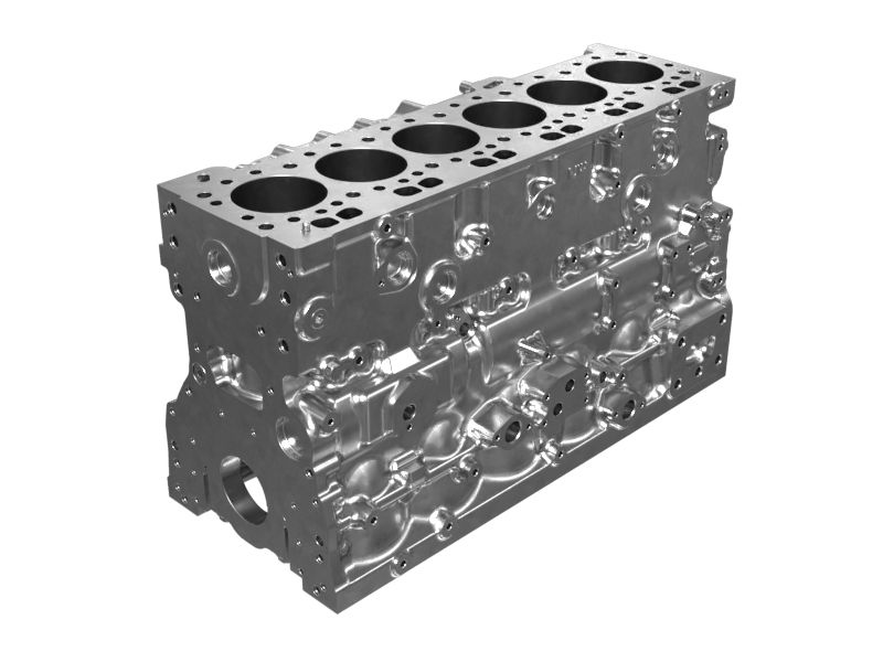 БЛОК ЦИЛИНДРОВ В СБОРЕ