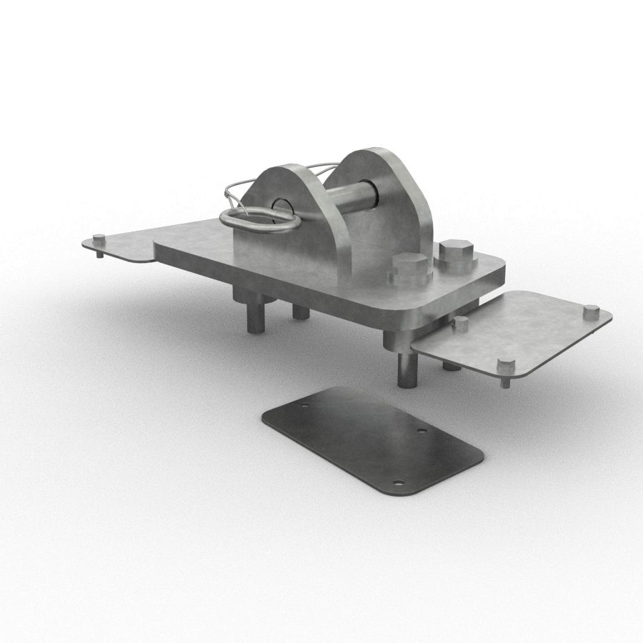 Rear Retrival Hitch Kit - Services Ready