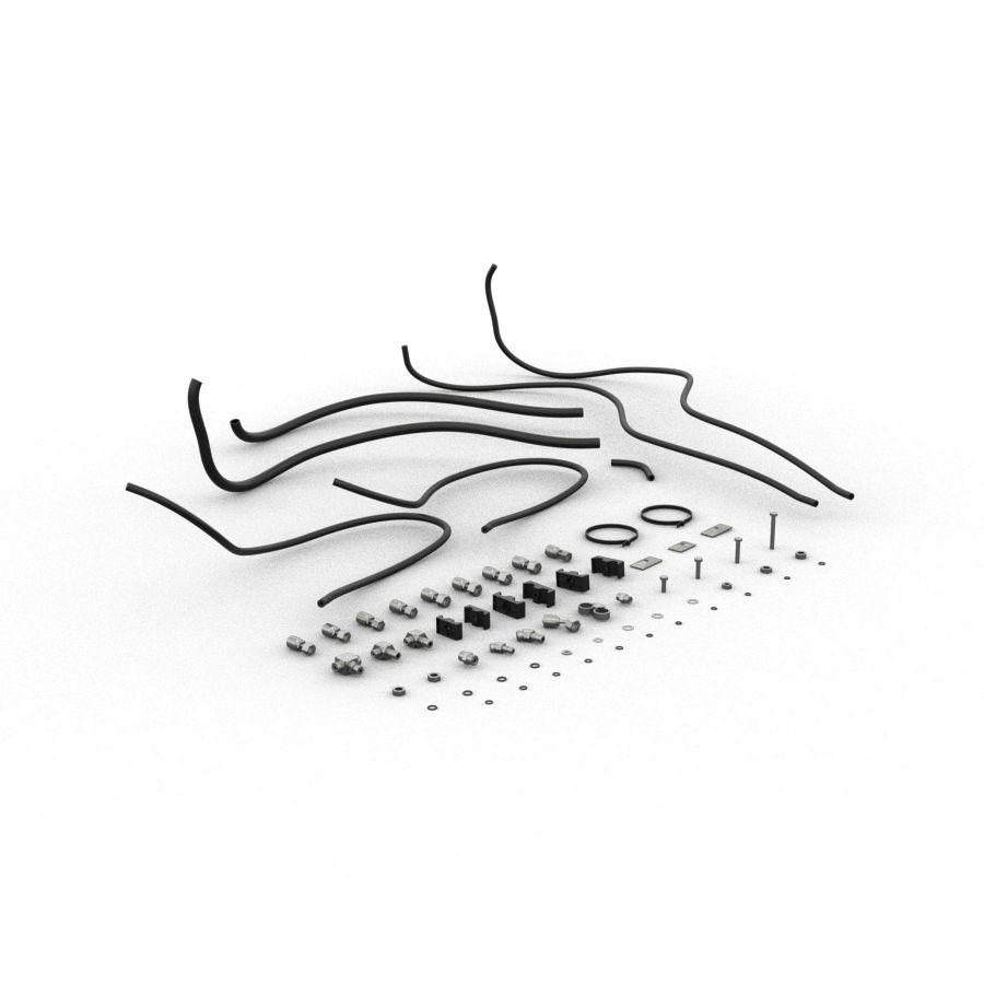 HORIZONTAL QUICK COUPLER, LINES KIT