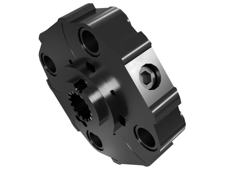 15 Internal Spline Teeth Torsional Coupling