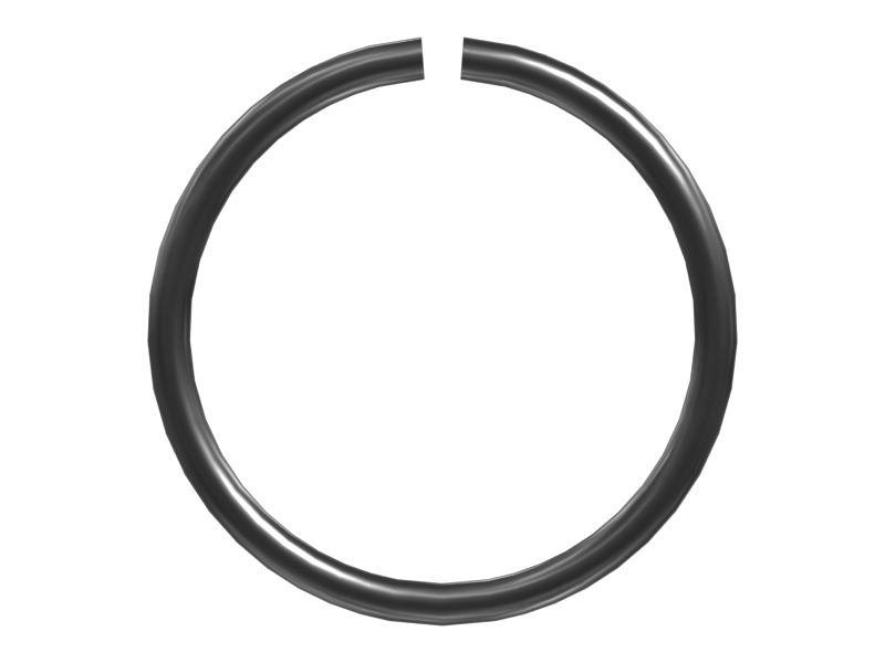 Пружинное стопорное кольцо, внешнее