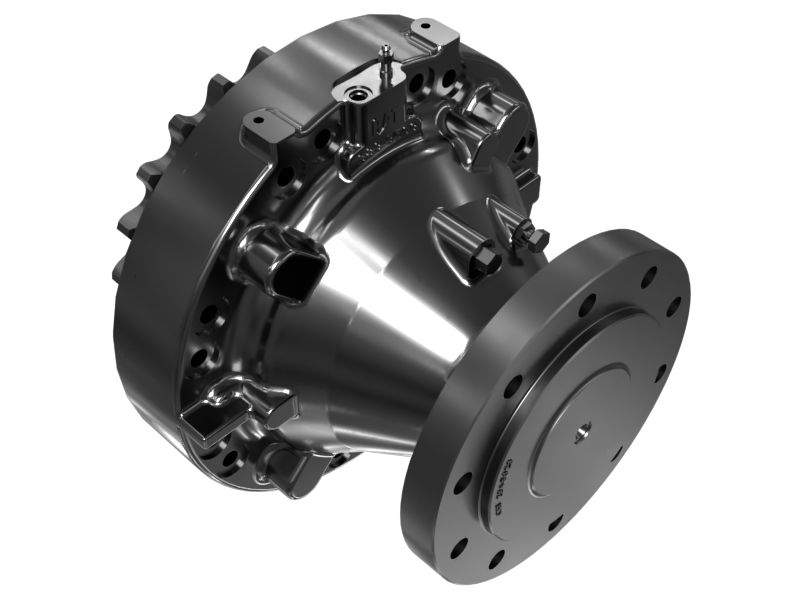 616-6431: Front Tandem Brake And Wheel Group 6166431 Caterpillar