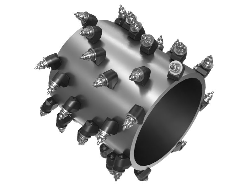 529-5786: Cold Planer Drum
