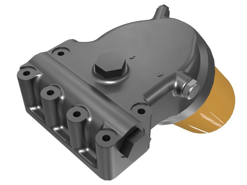 Torque Converter Charging Oil Filter