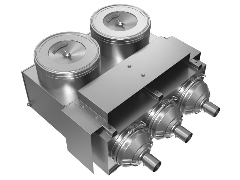 Основной воздухоочиститель двигателя