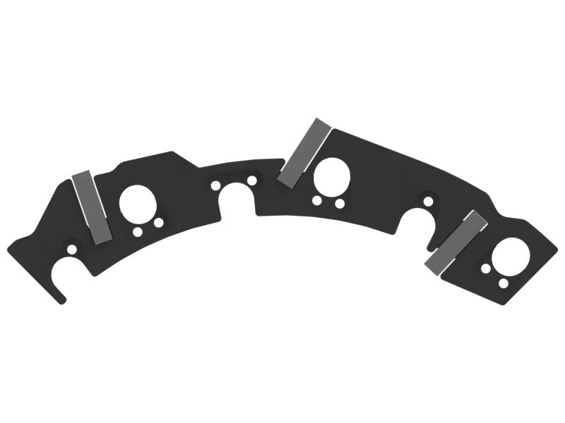 1720mm Inner Diameter Compactor Outer Wheel