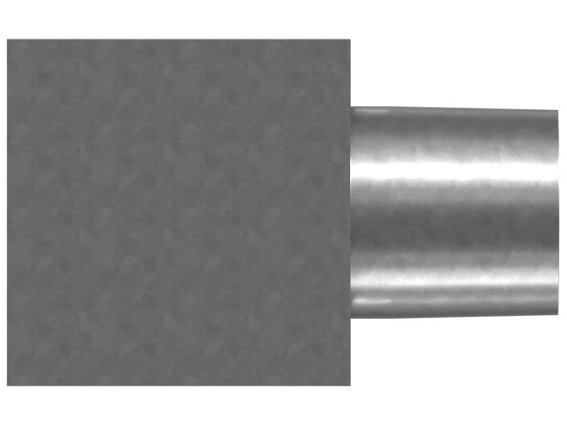 Специальный коленчатый патрубок с развальцовкой 37°