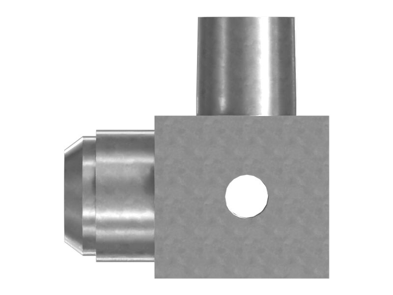 Специальный коленчатый патрубок с развальцовкой 37°
