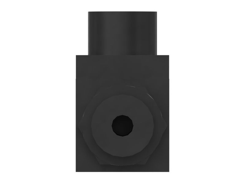 Переходной коленчатый патрубок 90° с ORFS на STOR