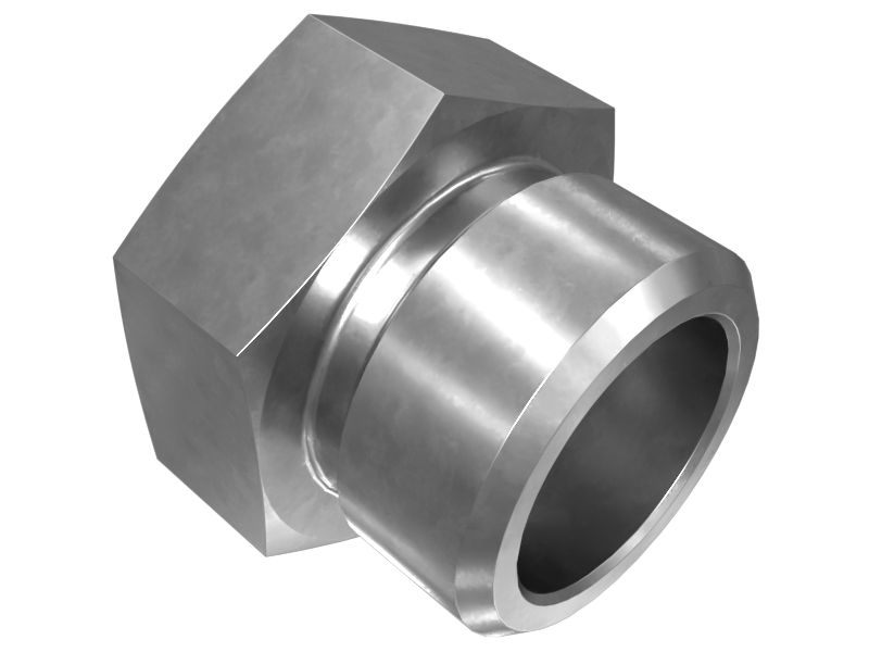 Переходник с уплотнительным кольцом с цилиндрической резьбой