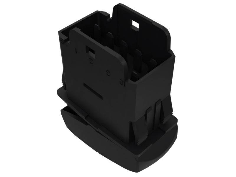 Кулисный переключатель с подсветкой, 12 В