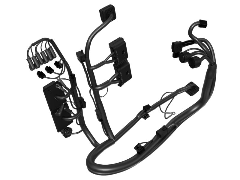 422-5580: Жгут проводов кабины в сборе