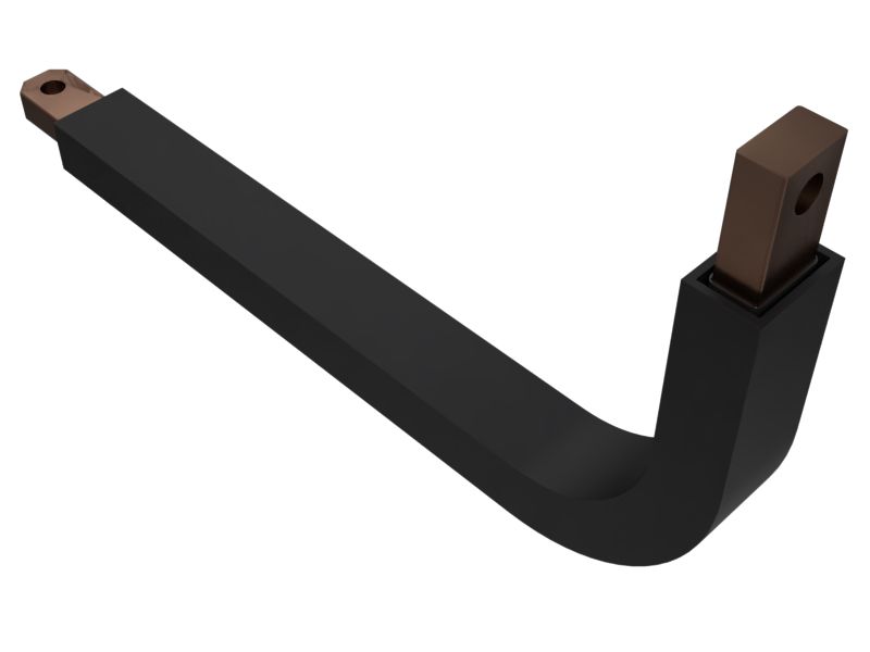 630 Amps Insulated Braided Conductor