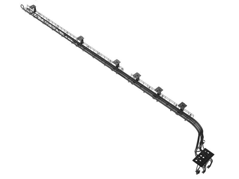 625-9633: Battery Container Cable Harness