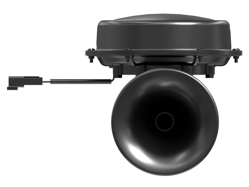 ★ MUUTO★ Horn Rimmed YLAB 24 C10 MUY24C10 561-6042: 24 Volt Trumpet Horn | Cat® Parts Store