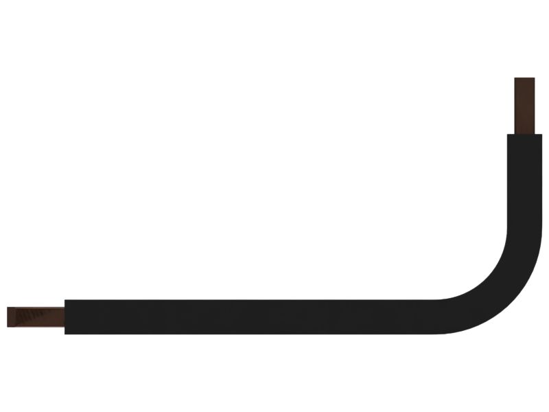 630 Amps Insulated Braided Conductor