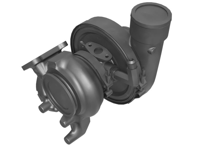 БЛОК ОСНОВНОГО ТУРБОКОМПРЕССОРА