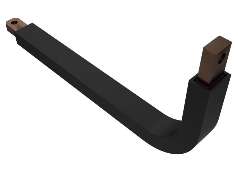 630 Amps Insulated Braided Conductor