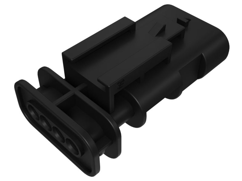 521-4683: 10 Amps 4 Pin Receptacle