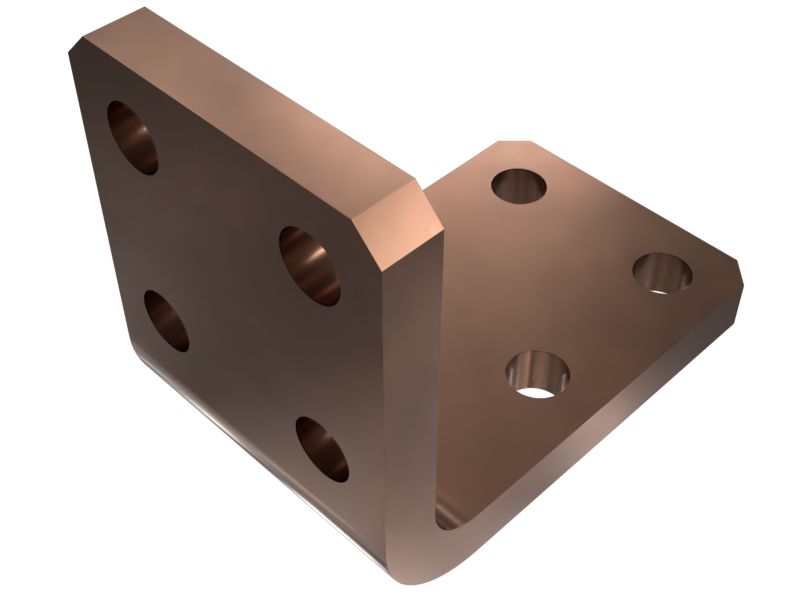 618-0141: 12.7mm Thick Current Transformer Bus Bar